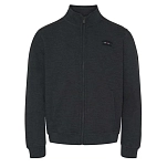Sea ranch 19-7-5012-9013-3XL Свитер на молнии Garcia Черный Graphite Melange 3XL