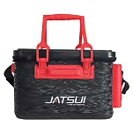 Jatsui d3400383 Сумка для рыболовных снастей Logo Black / Red 40x30x25 40 x 26 x 27 cm