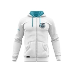 Hotspot design 010302003 Толстовка с капюшоном Future Tuna White L