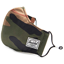 Купить Herschel 10974-04797-OS Classic Fitted Маска для лица Зеленый Wodland Camo 7ft.ru в интернет магазине Семь Футов