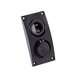 Sierra 11-EA01010 Дополнительная розетка питания Black 11.4 x 5.79 x 5.58 cm
