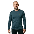 Купить Fjällräven f12600299-570-s Базовый слой с длинным рукавом Bergtagen Merino 190 Mountain Blue 30x25x2 7ft.ru в интернет магазине Семь Футов