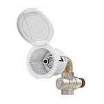 Plastimo 69160 Квадрат Flexible Крышка выпускной коробки для воды White