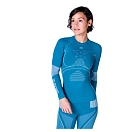 Купить X-BIONIC ea-wt06w19w-a015-s Базовый слой с длинным рукавом Energy Accumulator 4.0 Mineral Blue / Arctic White 30x25x2 7ft.ru в интернет магазине Семь Футов