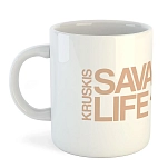 Kruskis 42611C370 Кружка Savage Life 325ml  White