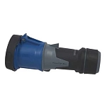 Mennekes 614105 Power Top Xtra 63A IP67 230V 3 столбы женский затыкать Light Blue / Grey / Black