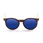 Ocean sunglasses 55001.2 Деревянные поляризованные солнцезащитные очки Lizard Brown Dark / Blue