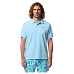 North sails 692452-0838-XS Поло с короткими рукавами Striped In Contrast Голубой Soft Blue XS