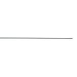 Salper 75AGTI035 Игла для червей Bibi Серебристый Silver 35 cm
