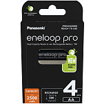 Eneloop BK-3HCDE/4BE Аккумуляторная батарея 2500mAh 4 единицы измерения Серебристый Silver