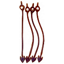 Купить Salper 80PGEP011 Эластичный фиксатор оснастки G Красный Brown 7ft.ru в интернет магазине Семь Футов