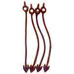 Salper 80PGEP011 Эластичный фиксатор оснастки G Красный Brown