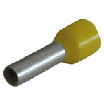 Talamex 14425538 Концы шнура изолированные 6 Единицы Серебристый Yellow 6 mm 