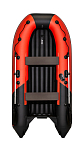 Надувная лодка ПВХ, Ривьера Компакт 3200 НДНД Комби, красный/черный 2104040010253