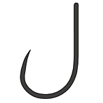 Gamakatsu 185245-01020-00017-00 безбородый связанный крючок Power Carp Pole Banded 20 cm Grey 10