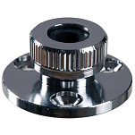 Euromarine 000697 Хромированная кабельная втулка 2 единицы Серебристый Silver 6 mm