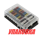 Блок на 12 предохранителей, Marine Rocket (упаковка из 10 шт.) MRFB00070_pkg_10
