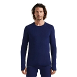 Icebreaker 105187466S Базовый слой с длинным рукавом 200 Zone Seamless Merino Royal Navy S
