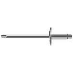 Seachoice 50-00651 Заклепка из нержавеющей стали 100 единицы Grey 3/16 x 3/8´´