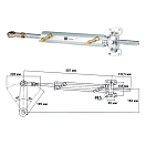 Купить Гидроцилиндр алюминиевый 215 куб.см ULTRAFLEX UC215-1 7ft.ru в интернет магазине Семь Футов