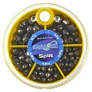 Купить Kamasaki 54140-100 разделенная свинцовая дробь Set Black 0.15-0.25-0.45-0.70-0.90 g 7ft.ru в интернет магазине Семь Футов