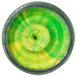 Berkley 1239482 Natural Glitter Trout Bait Fish Pellet 50g Вставить Зеленый Fluorescent Green Yellow