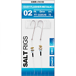SPRO 004740-00002-00004-00 Связанные Крючки Salt Серебристый Easy Flasher Metalic 4