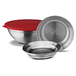 Primus 740820 Комплект для сервировки у костра Красный Silver / Red