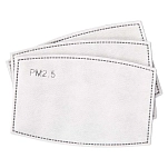 Trespass UUACMITR0171-NOA-OS Сменные фильтры для масок PM2.5 3/Pk Белая