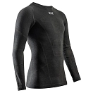 Купить X-BIONIC XM-YTB2W24M-B001-XL Базовый слой с длинным рукавом Symbio Merino Opal Black XL 7ft.ru в интернет магазине Семь Футов