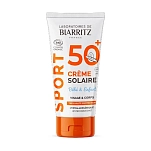 Biarritz 83012-white-50ml Детский солнцезащитный крем Bio SPF +50 для спорта 50ml 12x5x5 50 ml