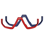 Bliz Z52205-J3 Слияние/Матрица Рамка для солнцезащитных очков 2 Единицы Red / Blue