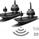 RAYMARINE T70451 RV-420 Комплект датчиков для сквозного монтажа из нержавеющей стали / угол подъема 20°