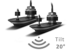 RAYMARINE T70451 RV-420 Комплект датчиков для сквозного монтажа из нержавеющей стали / угол подъема 20°