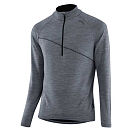 Купить Loeffler 26247-795-50 Базовый слой с длинным рукавом Transtex® Merino Серый Grey Melange 50 7ft.ru в интернет магазине Семь Футов