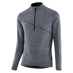 Loeffler 26247-795-50 Базовый слой с длинным рукавом Transtex® Merino Серый Grey Melange 50