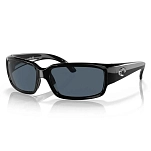 Costa 06S9025-90250259 поляризованные солнцезащитные очки Caballito Shiny Black Gray 580P/CAT3