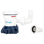 Трюмный насос Attwood 5608-7 Tsunami Mk2 T800 12В 50л/мин патрубок Ø19/25мм вал из нержавеющей стали SS316 корпус из ударопрочного пластика