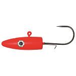 Kinetic F601-220-162 Sea Bullet Джиг-голова Серебристый Red UV 40 g 