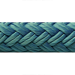 Seachoice 50-40411 Dock Line 13 mm Double Braided Nylon Rope Голубой Blue 6 m 