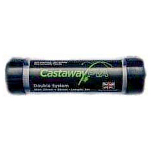 Castaway 98928 7 m Двойная сетчатая система Черный 18-25 mm
