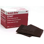 3M 71-07447 Scotch-Brite Ручной блокнот 6x9´´ 20 Единицы Черный Maroon