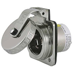 Hubbell 427060 HBL363SS 230V 63A Штекер из нержавеющей стали Silver
