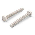 Euromarine VIXVH0520-50 A4 DIN 933 5x20 mm Винт с шестигранной головкой 50 единицы Серебристый Silver