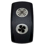 Pros NPE-664 Oval Ventil/Extra Привод  Black