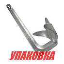 Якорь Брюса 10 кг, оцинкованный Marine Rocket (упаковка из 4 шт.) AN01-10kg_pkg_4