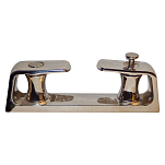Forniture nautiche italiane 4647320 Роликовый канат Fairlead Золотистый Silver 205 x 40 x 50 mm 