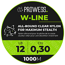 Купить Prowess PRCLJ4001-40-CLEAR W-Line 1000 M Бесцветный  Transparent 0.400 mm  7ft.ru в интернет магазине Семь Футов