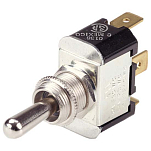 Ancor 639-555010 Nickel Plated Brass Toggle Серебристый  Chrome Single Pole 
