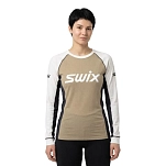 Swix 10110-23-94600-m Базовый слой с длинным рукавом Race X Classic Dune 30x25x2